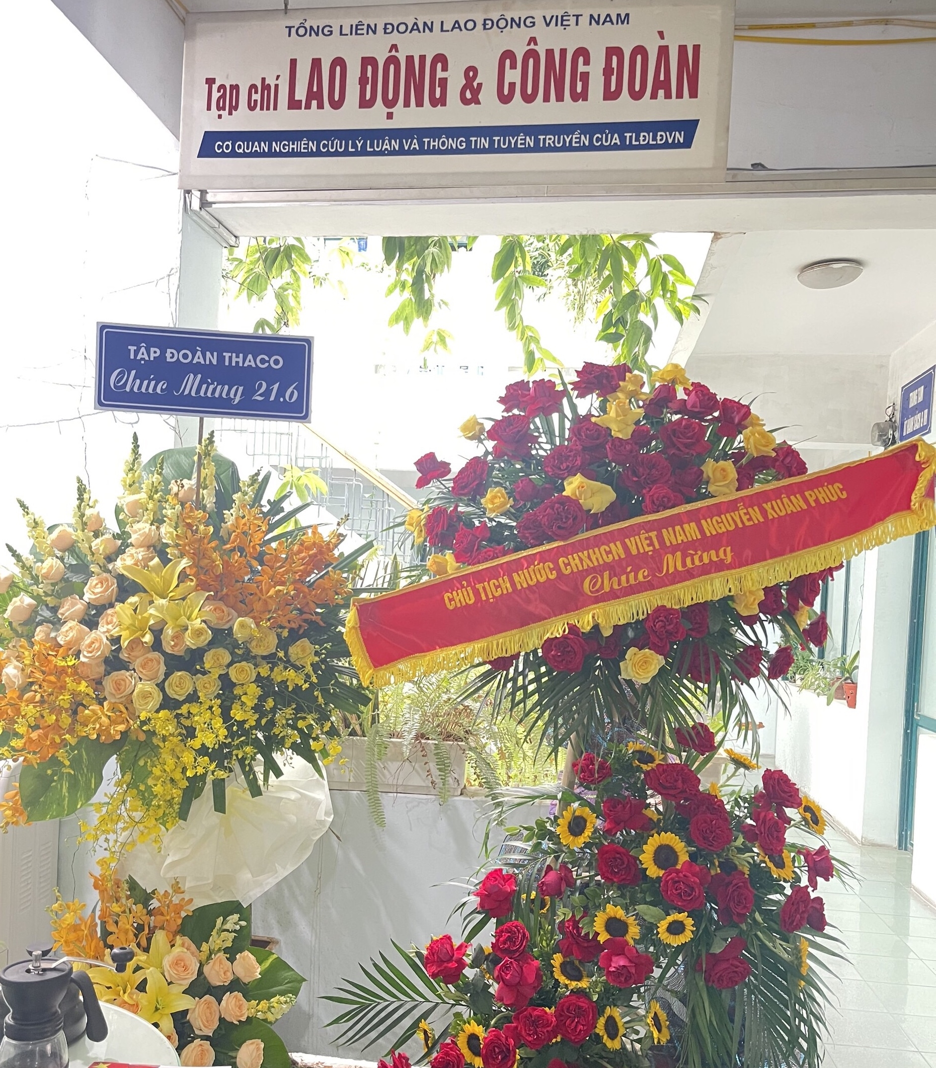 Tạp chí Lao động và Công đoàn cảm ơn những lời chúc mừng nhân dịp 21/6!