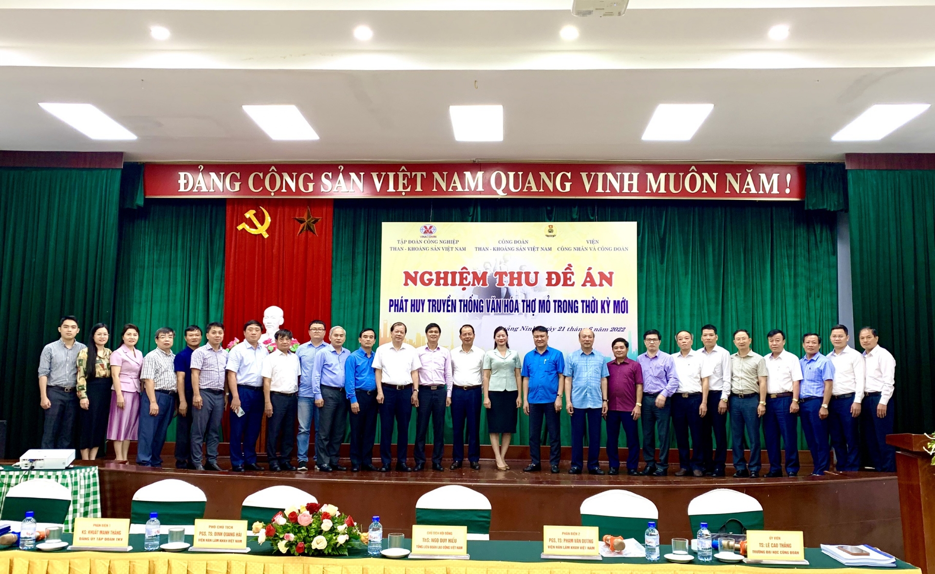 Nghiệm thu Đề án “Phát huy truyền thống văn hoá thợ mỏ trong thời kì mới”