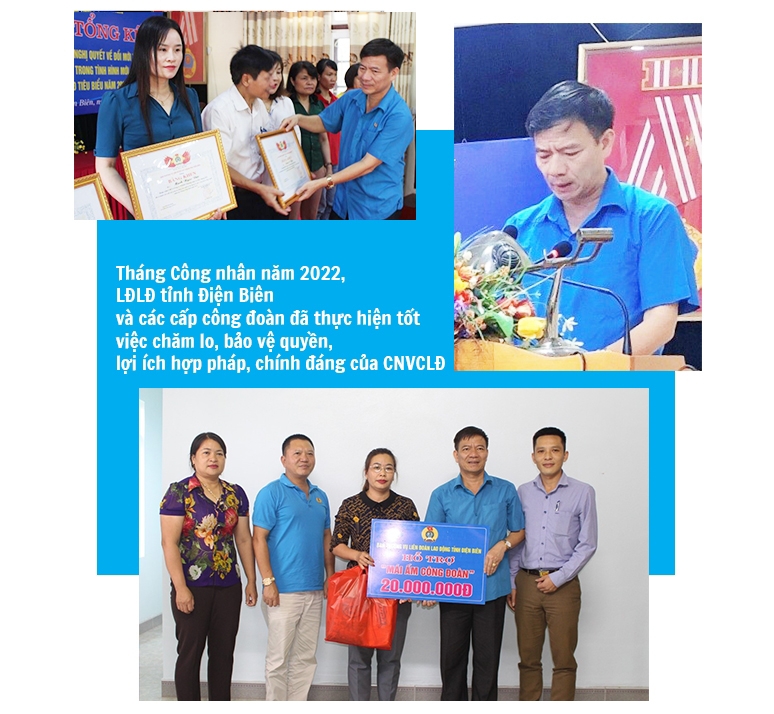 Chủ tịch LĐLĐ tỉnh Điện Biên: "Hoạt động Tháng Công nhân lan tỏa rộng trong xã hội" Chủ tịch LĐLĐ tỉnh Điện Biên: "Hoạt động Tháng Công nhân lan tỏa rộng trong xã hội"