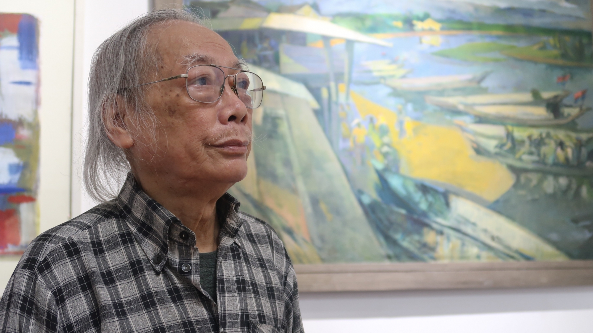 Họa sĩ Trần Huy Oánh và ký ức một thời nghèo mà vui