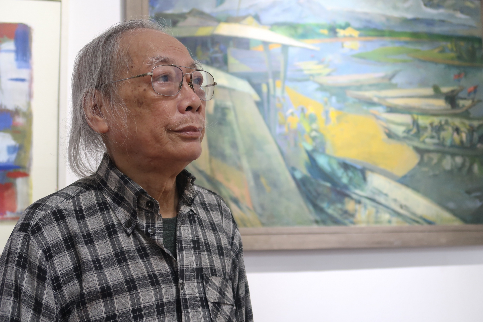 Họa sĩ Trần Huy Oánh và ký ức một thời nghèo mà vui