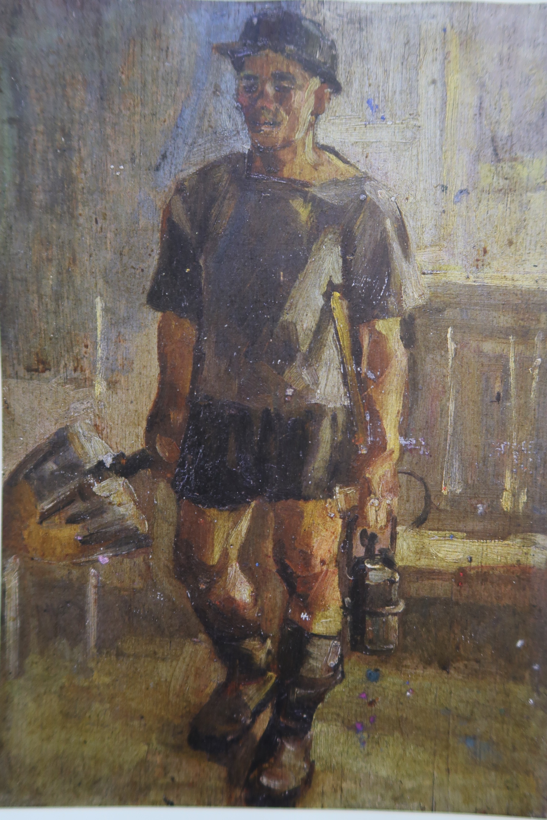 Họa sĩ Trần Huy Oánh và ký ức một thời nghèo mà vui