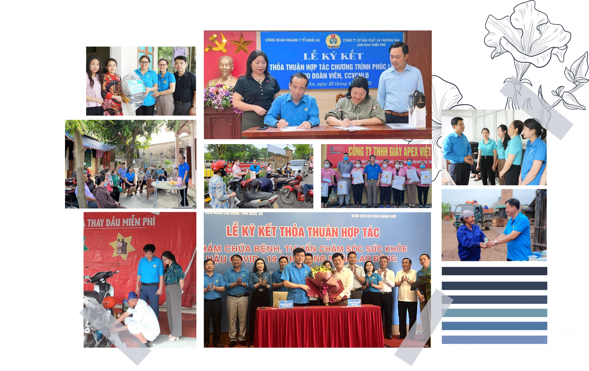 Công đoàn Nghệ An: Triển khai hiệu quả Tháng Công nhân, để lại những dấu ấn tốt đẹp... Công đoàn Nghệ An: Triển khai hiệu quả Tháng Công nhân, để lại những dấu ấn tốt đẹp...