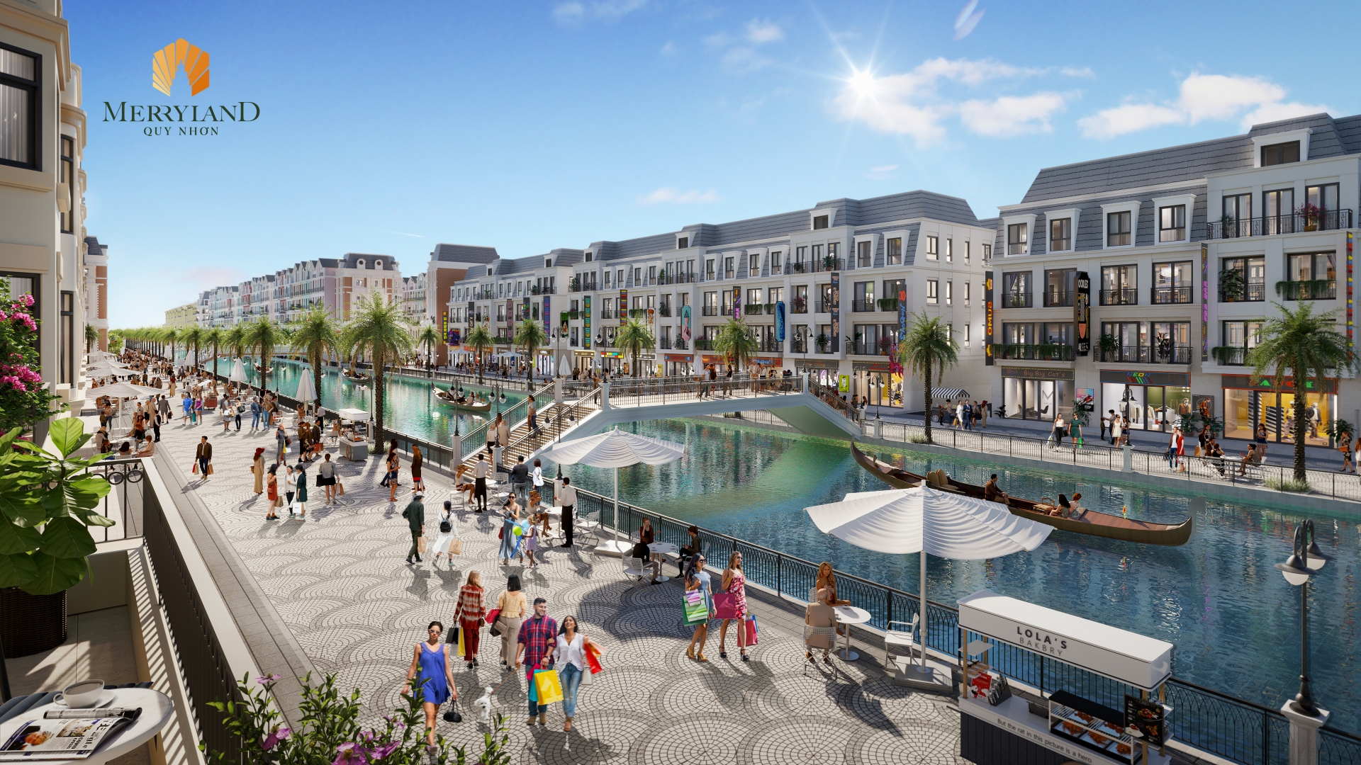 Trải nghiệm “trên bến dưới thuyền” đắt giá tại Bizhouse Canal District