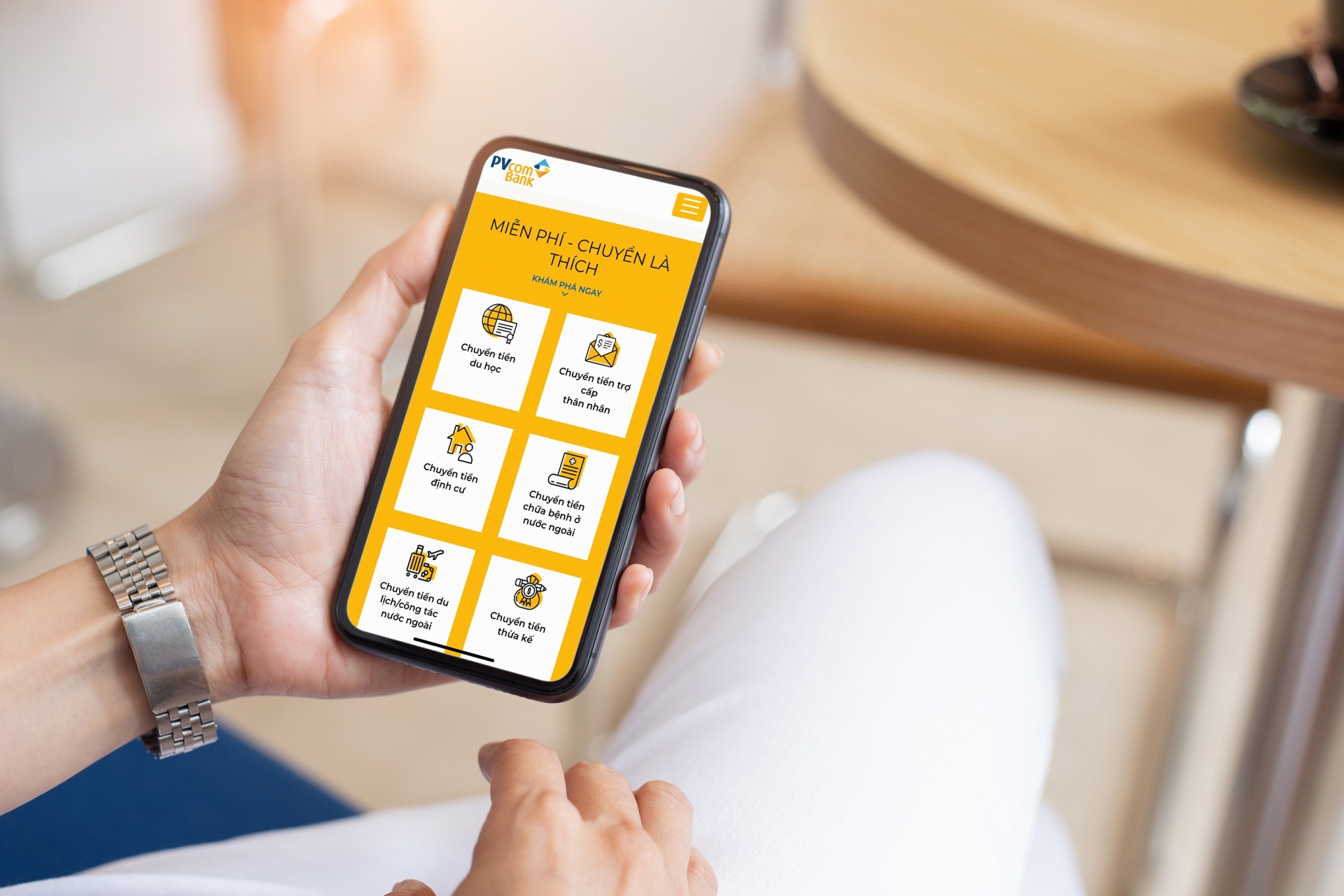 Ngày vàng miễn phí chuyển tiền quốc tế tại PVcomBank Ngày vàng miễn phí chuyển tiền quốc tế tại PVcomBank