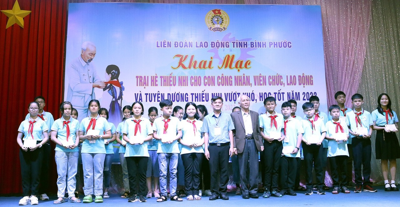 Bình Phước: Tổ chức Trại hè Thiếu nhi cho công nhân, viên chức, lao động Bình Phước: Tổ chức Trại hè Thiếu nhi cho công nhân, viên chức, lao động