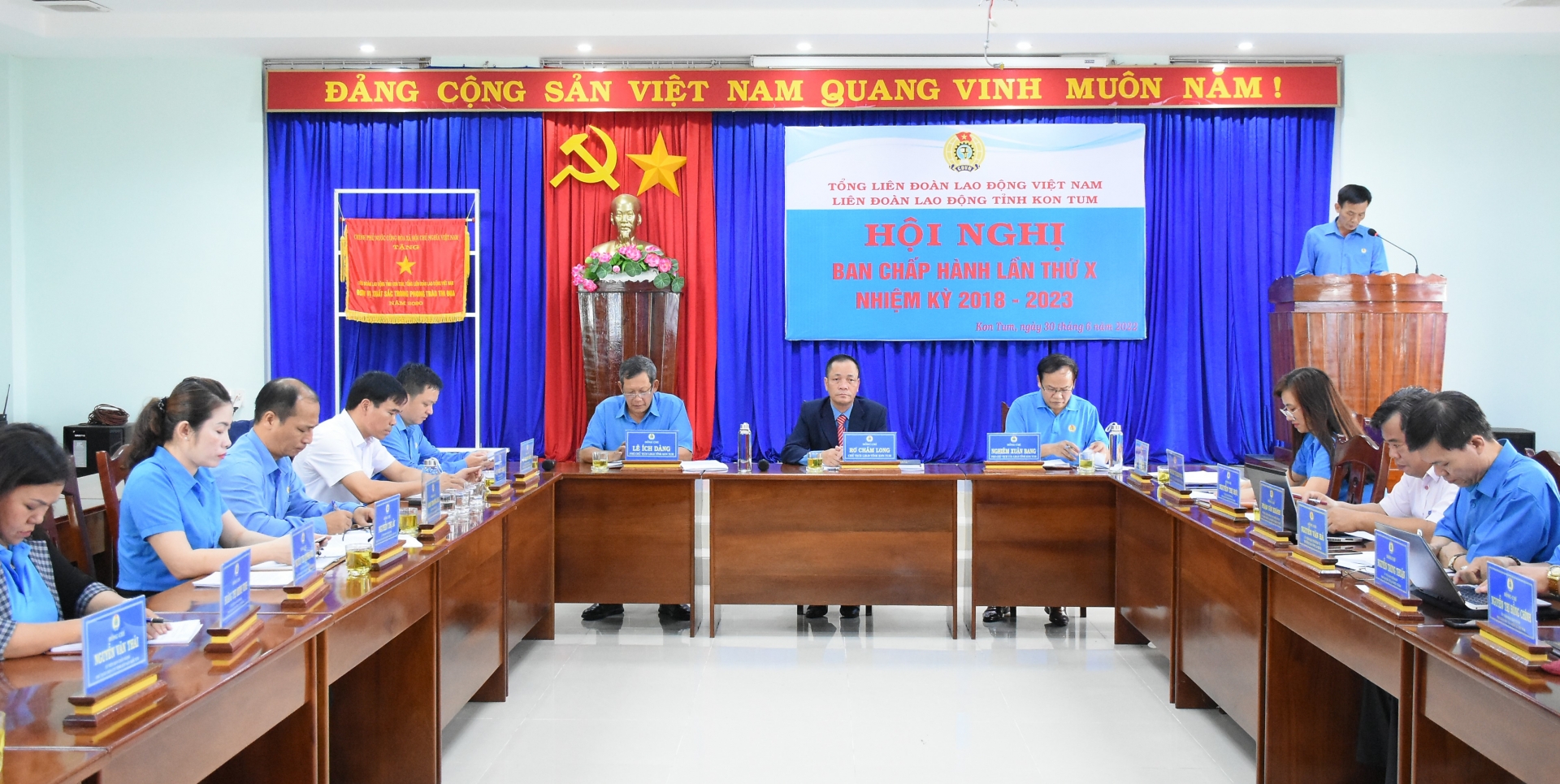 Hội nghị Ban Chấp hành Liên đoàn Lao động tỉnh lần thứ X, nhiệm kỳ 2018 – 2023 Hội nghị Ban Chấp hành Liên đoàn Lao động tỉnh lần thứ X, nhiệm kỳ 2018 – 2023