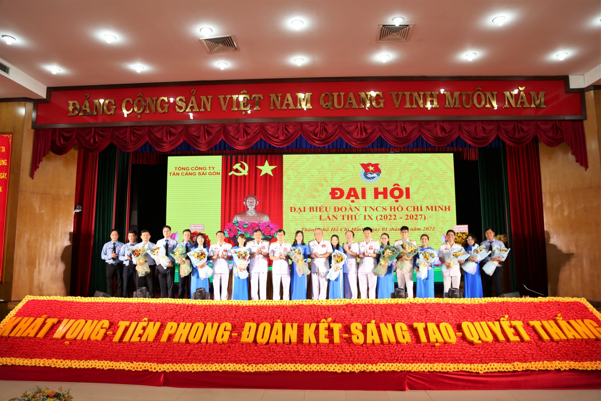 Đại hội Đại biểu Đoàn TNCS Hồ Chí Minh Tổng công ty Tân cảng Sài Gòn Đại hội Đại biểu Đoàn TNCS Hồ Chí Minh Tổng công ty Tân cảng Sài Gòn