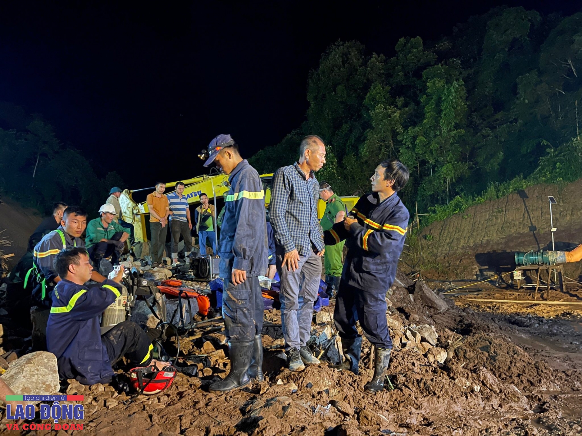 Cận cảnh hầm thủy điện, nơi công nhân bị lũ cuốn mất tích Cận cảnh hầm thủy điện, nơi công nhân bị lũ cuốn mất tích