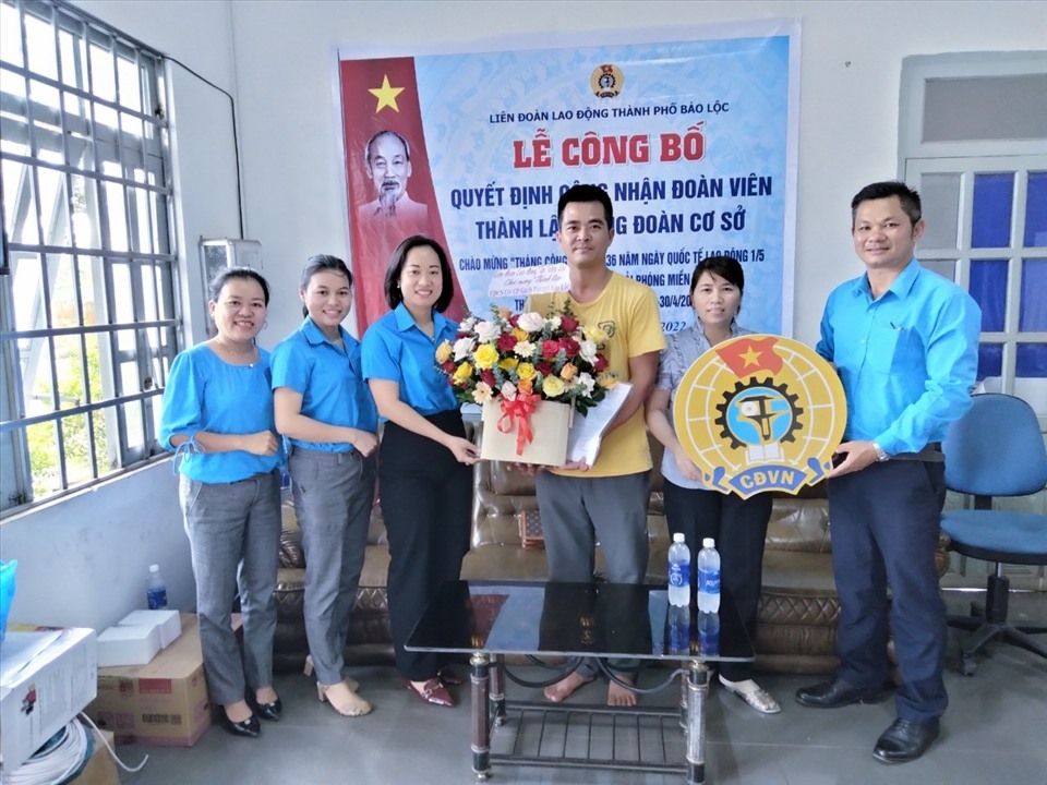 Lâm Đồng nỗ lực phát triển đoàn viên, thành lập CĐCS doanh nghiệp Lâm Đồng nỗ lực phát triển đoàn viên, thành lập CĐCS doanh nghiệp