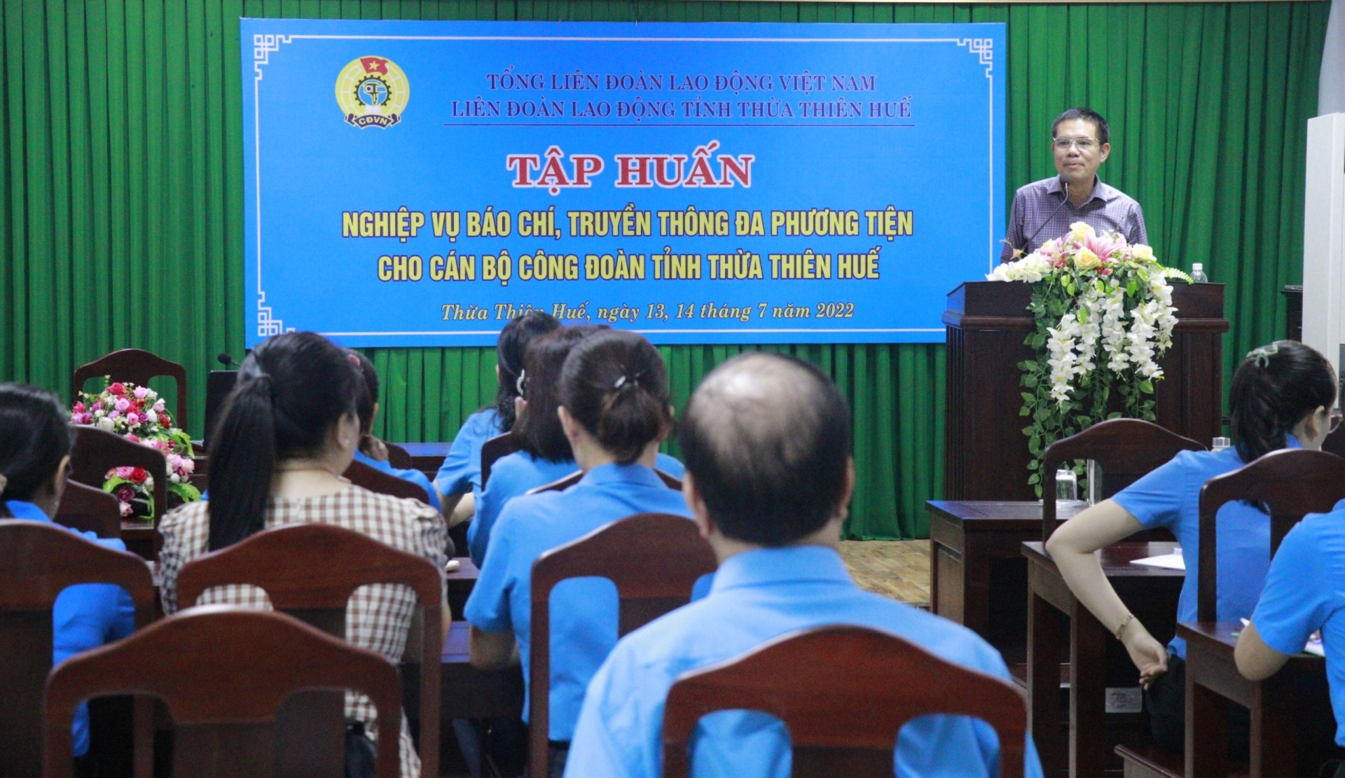 Nâng cao nghiệp vụ báo chí, truyền thông cho 50 cán bộ Công đoàn Thừa Thiên Huế