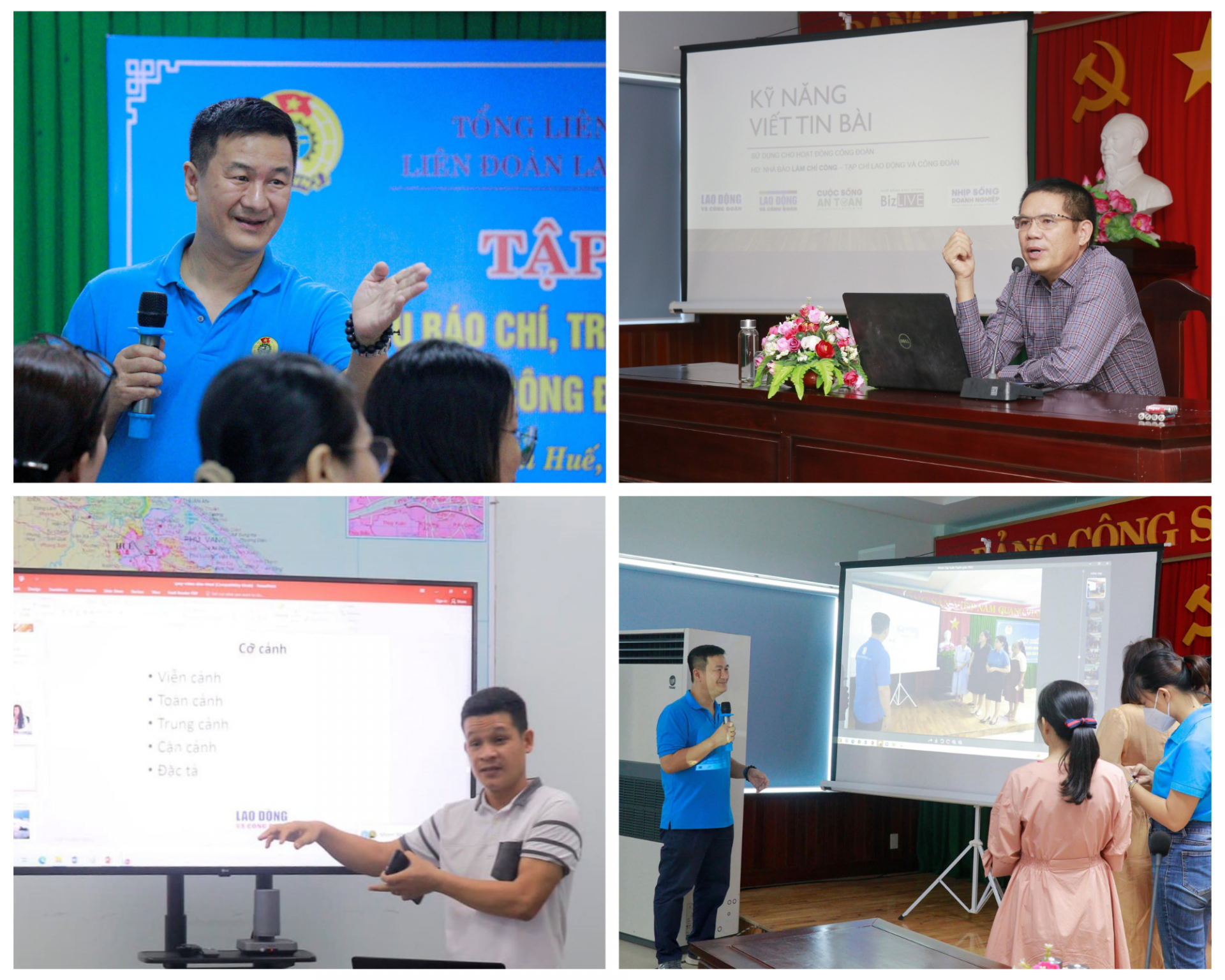 Nâng cao nghiệp vụ báo chí, truyền thông cho 50 cán bộ Công đoàn Thừa Thiên Huế