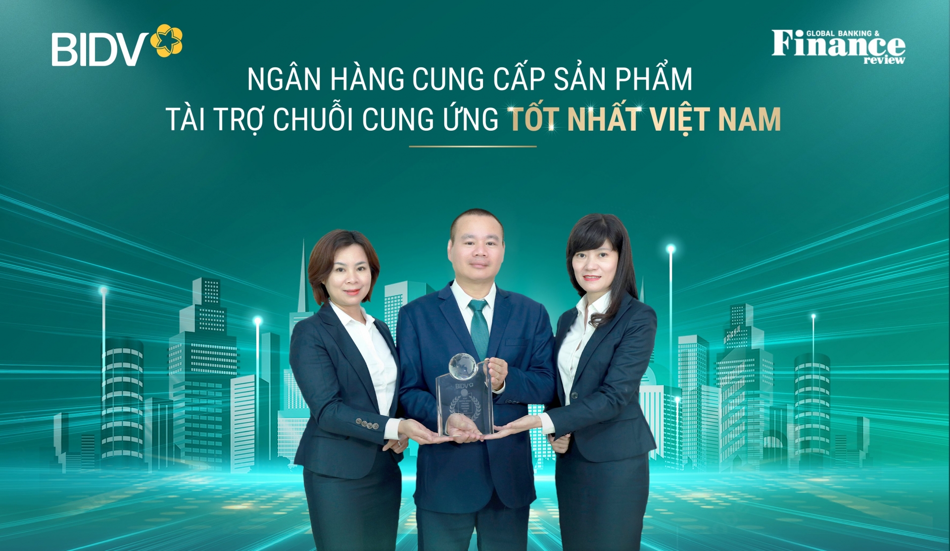 Đại diện BIDV với giải thưởng Ngân hàng số sáng tạo nhất Việt Nam Đại diện BIDV với giải thưởng Ngân hàng số sáng tạo nhất Việt Nam