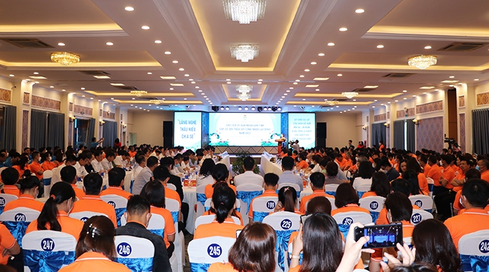 Công nhân Việt Nam khẳng định “Tiên phong, sáng tạo, trách nhiệm, an toàn, thích ứng”