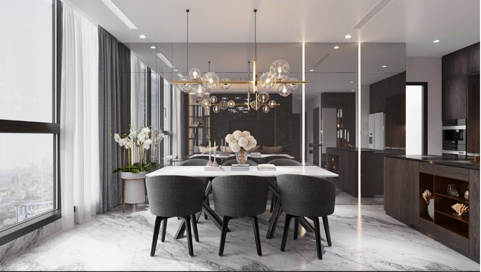 Nội thất cao cấp tạo nên không gian đẹp, tiện nghi tại Sunshine Sky City Nội thất cao cấp tạo nên không gian đẹp, tiện nghi tại Sunshine Sky City