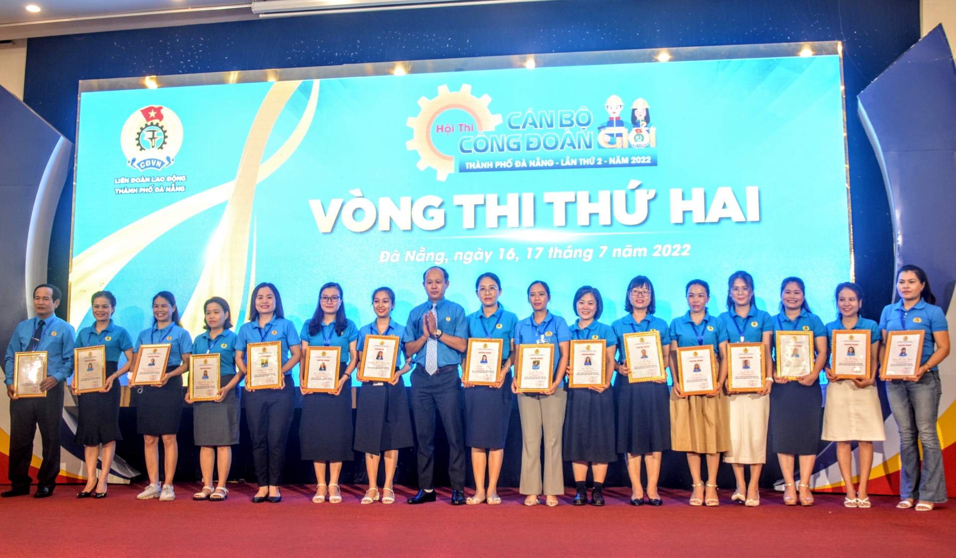 50 thí sinh xuất sắc tranh tài Vòng 2 Hội thi “Cán bộ Công đoàn giỏi năm 2022”