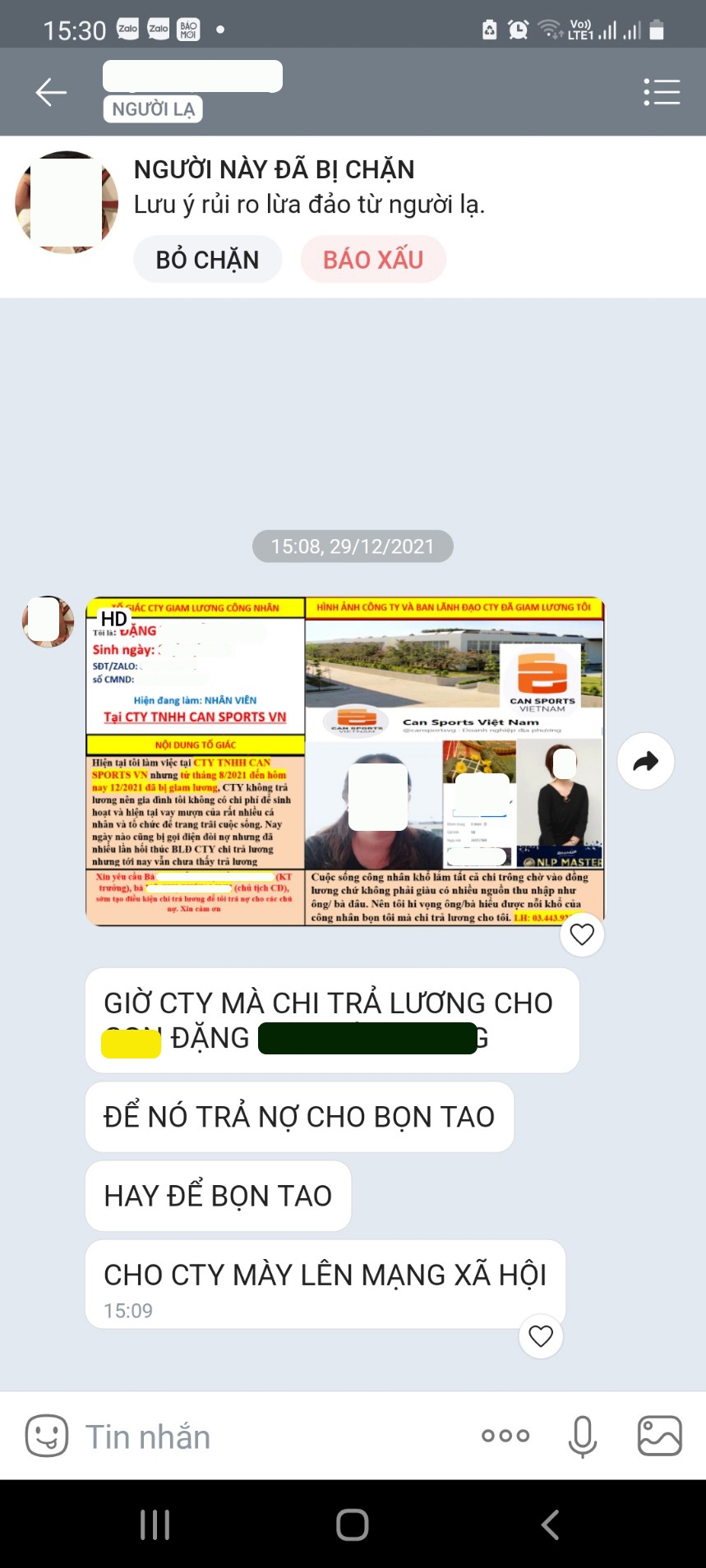 Cán bộ công đoàn phải khóa facebook, đổi số điện thoại vì công nhân vướng tín dụng đen Cán bộ công đoàn phải khóa facebook, đổi số điện thoại vì công nhân vướng tín dụng đen