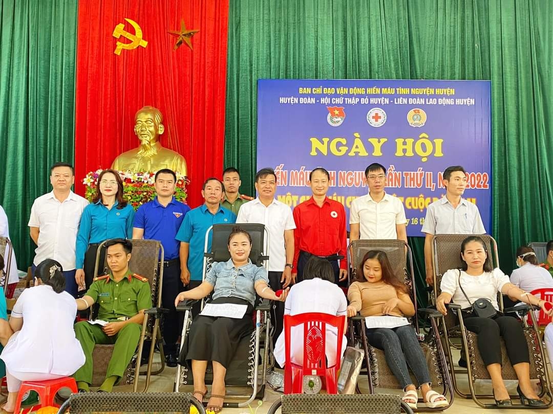 Cẩm Xuyên: Sôi nổi Ngày hội hiến máu tình nguyện