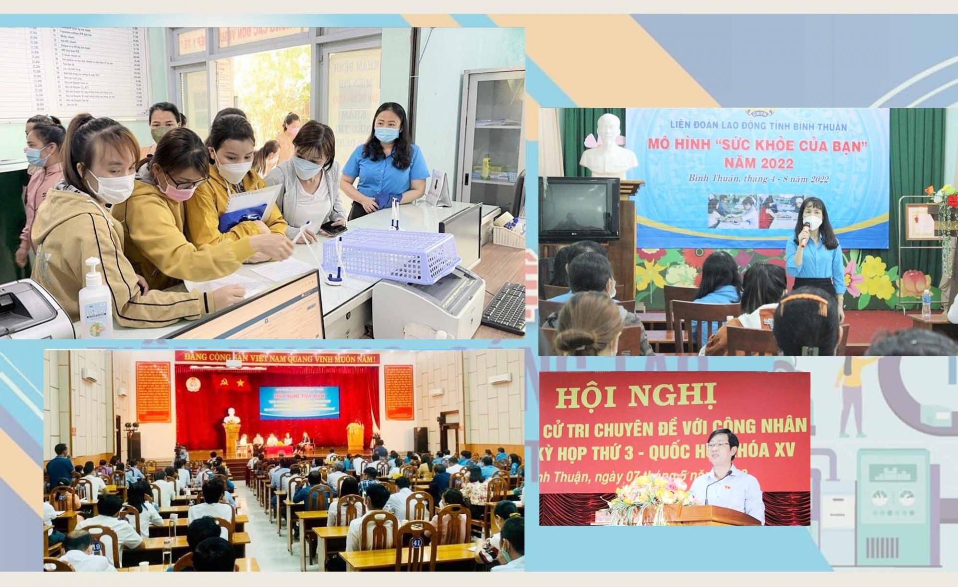 LĐLĐ tỉnh Bình Thuận sơ kết 6 tháng đầu năm LĐLĐ tỉnh Bình Thuận sơ kết 6 tháng đầu năm