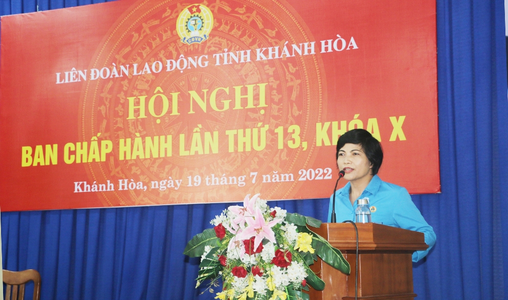 LĐLĐ tỉnh Khánh Hòa có tân Phó Chủ tịch LĐLĐ tỉnh Khánh Hòa có tân Phó Chủ tịch