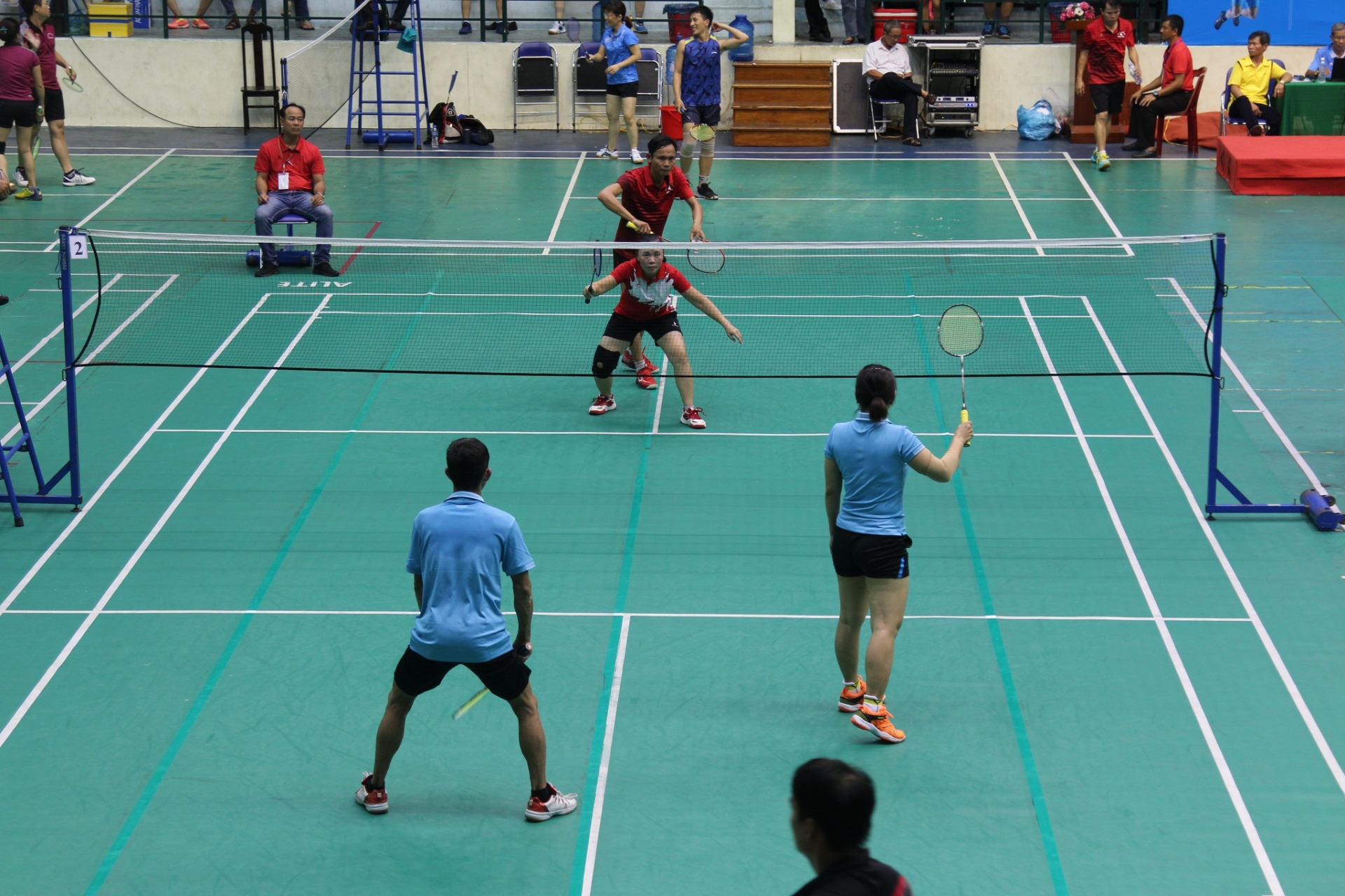 Tổ chức giải cầu lông CNVCLĐ chào mừng 93 năm Ngày thành lập Công đoàn Việt Nam Tổ chức giải cầu lông CNVCLĐ chào mừng 93 năm Ngày thành lập Công đoàn Việt Nam