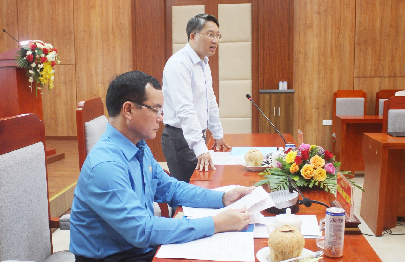 Tổng LĐLĐ Việt Nam làm việc với Tỉnh ủy Khánh Hòa Tổng LĐLĐ Việt Nam làm việc với Tỉnh ủy Khánh Hòa