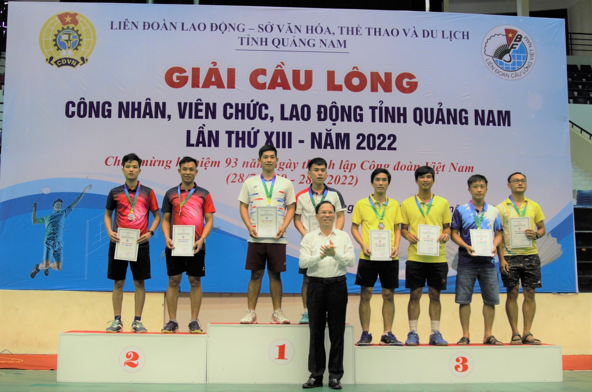 Giải cầu lông CNVCLĐ Quảng Nam: Chất lượng, ấn tượng Giải cầu lông CNVCLĐ Quảng Nam: Chất lượng, ấn tượng