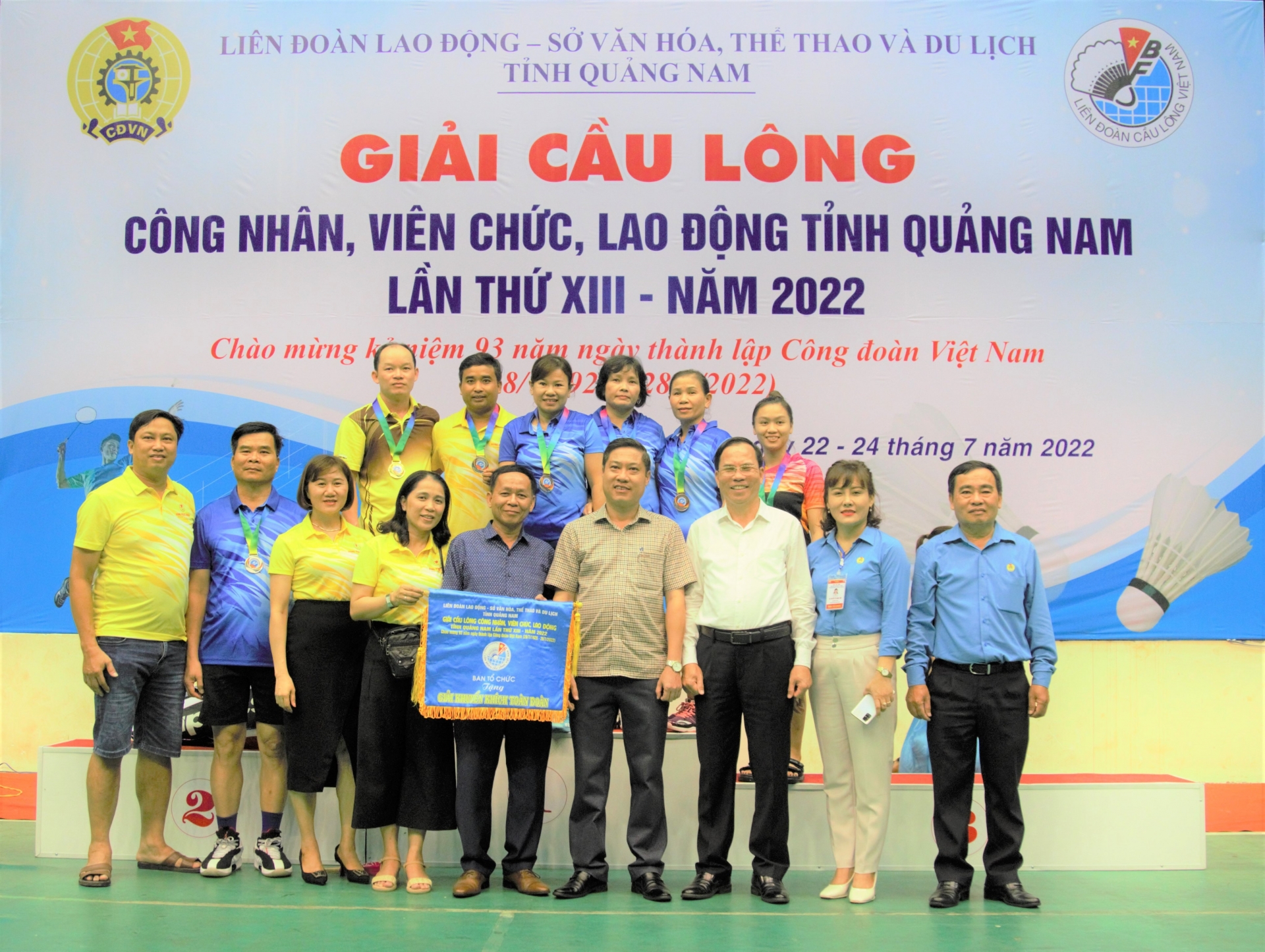 Giải cầu lông CNVCLĐ Quảng Nam: Chất lượng, ấn tượng Giải cầu lông CNVCLĐ Quảng Nam: Chất lượng, ấn tượng