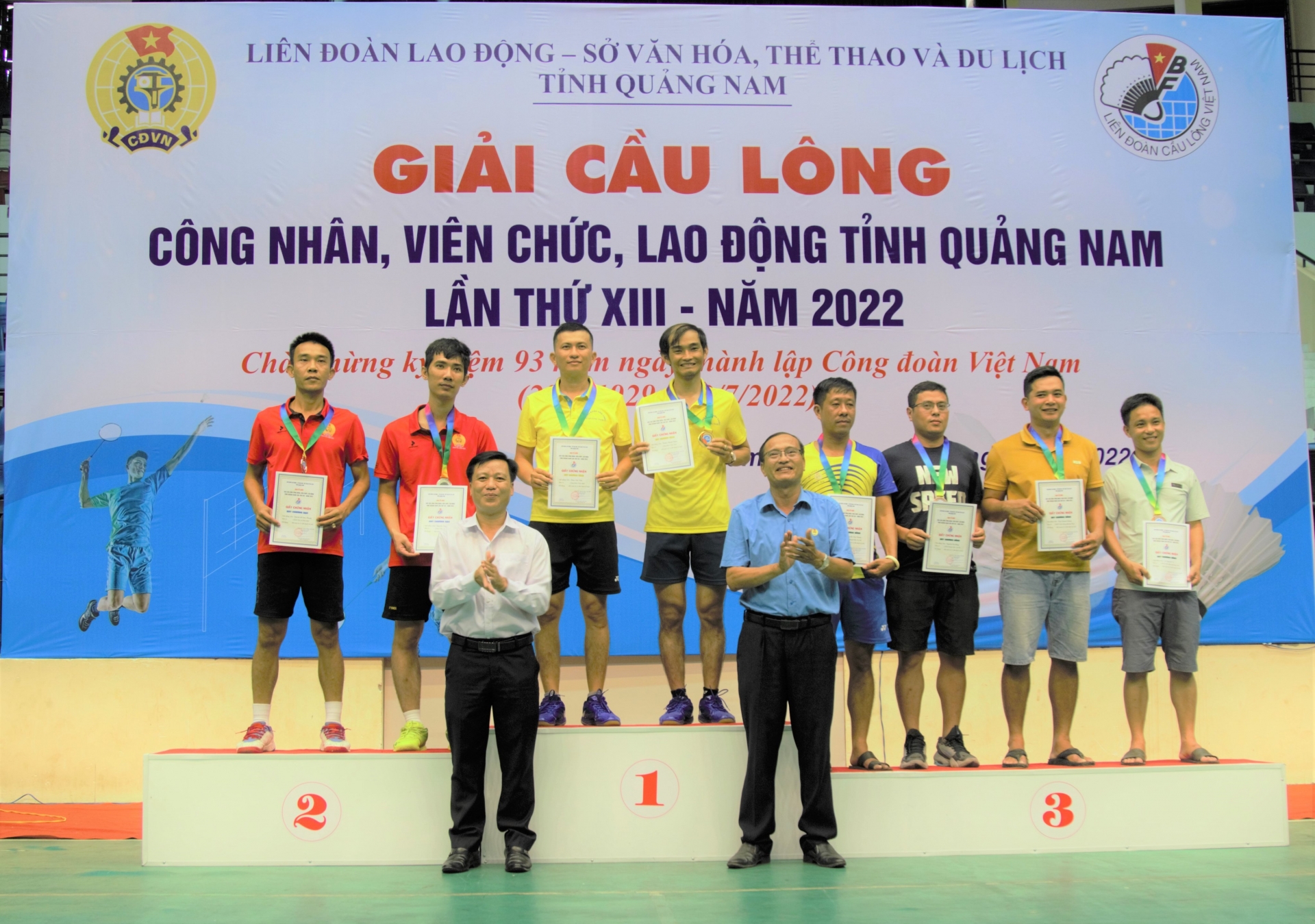 Giải cầu lông CNVCLĐ Quảng Nam: Chất lượng, ấn tượng Giải cầu lông CNVCLĐ Quảng Nam: Chất lượng, ấn tượng