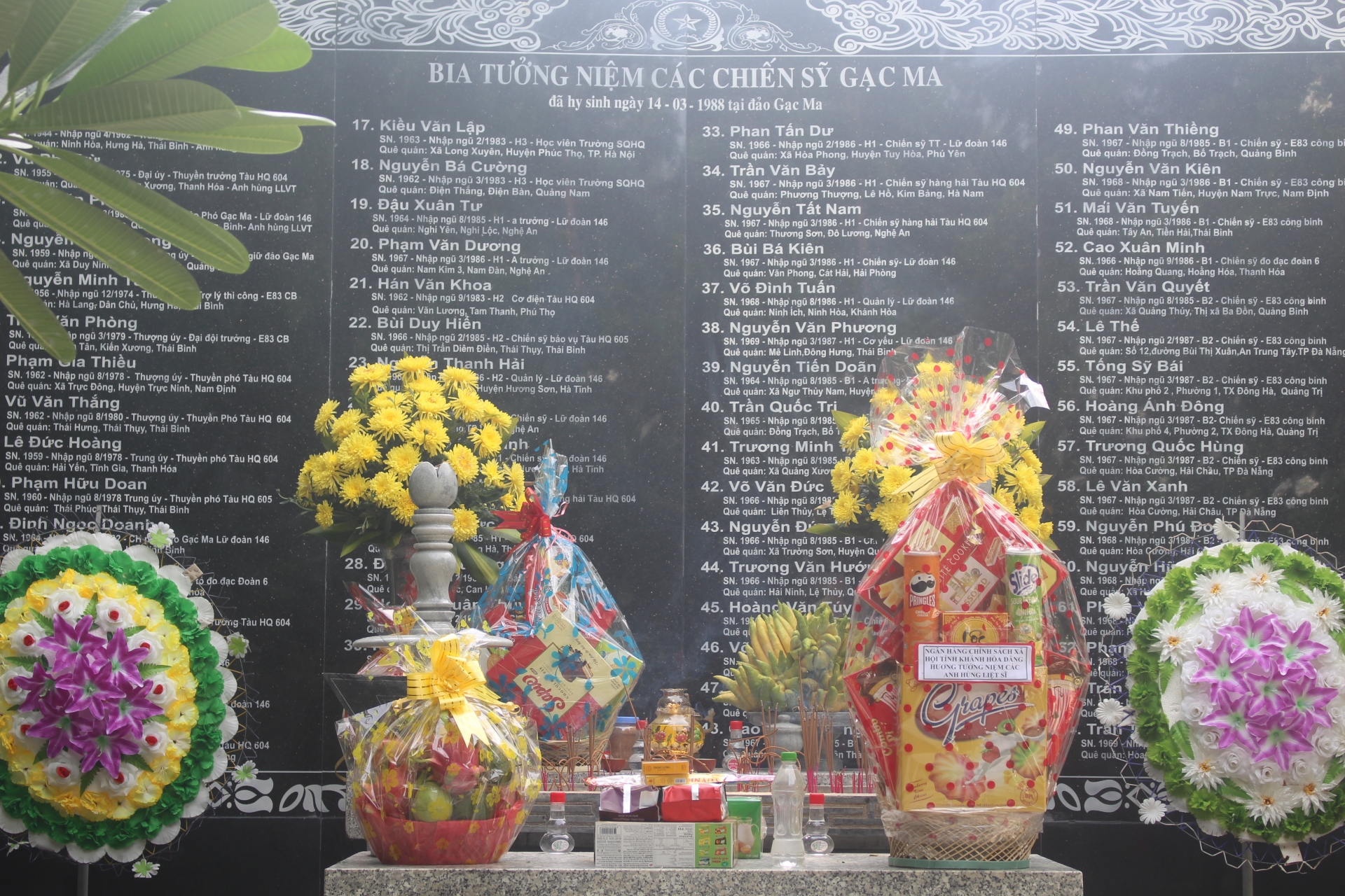 Khu tưởng niệm các chiến sĩ Gạc Ma sau 7 năm nhìn lại