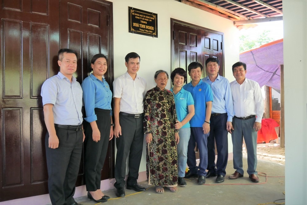 Công đoàn EVN tặng nhà tình nghĩa cho thương binh tại Quảng Trị