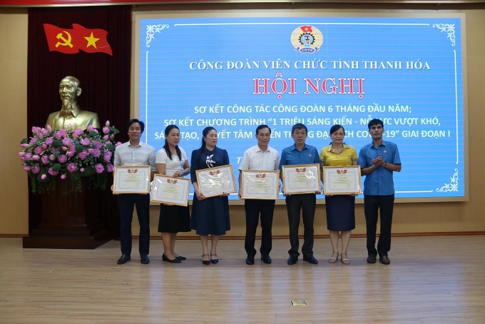 Công đoàn viên chức tỉnh Thanh Hóa sơ kết giai đoạn I Chương trình “1 triệu sáng kiến”