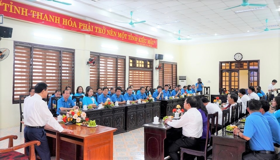 Liên đoàn Lao động tỉnh Thanh Hóa hướng tới đổi mới hơn nữa trong hoạt động công đoàn Liên đoàn Lao động tỉnh Thanh Hóa hướng tới đổi mới hơn nữa trong hoạt động công đoàn