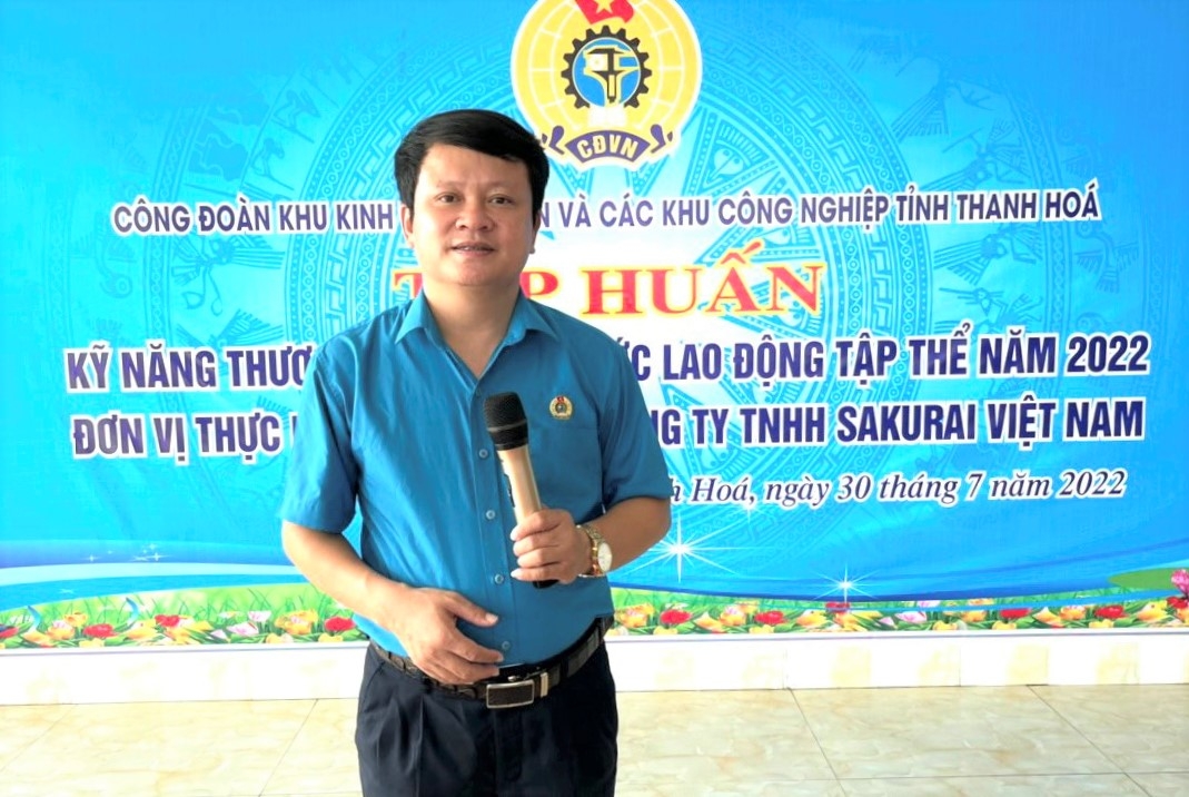 Tập huấn Nghiệp vụ công đoàn và Kỹ năng thương lượng thỏa ước lao động