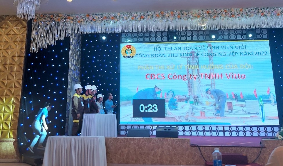 Thừa Thiên Huế: Sôi động Hội thi “An toàn vệ sinh viên giỏi”