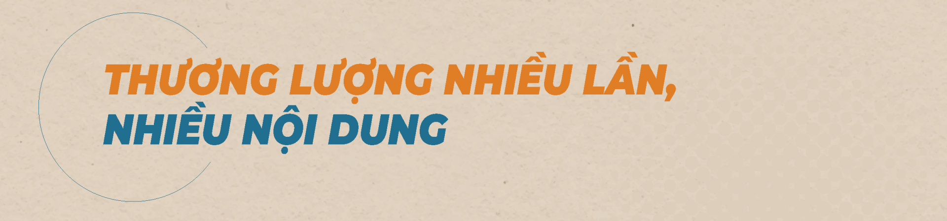 Thương lượng ở doanh nghiệp bắt đầu từ những giá trị rất nhỏ Thương lượng ở doanh nghiệp bắt đầu từ những giá trị rất nhỏ
