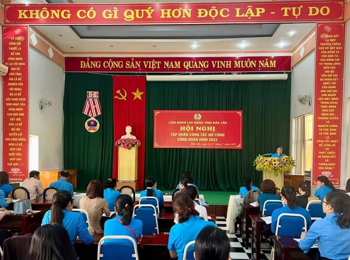 Đắk Lắk nâng cao chất lượng cán bộ nữ công công đoàn