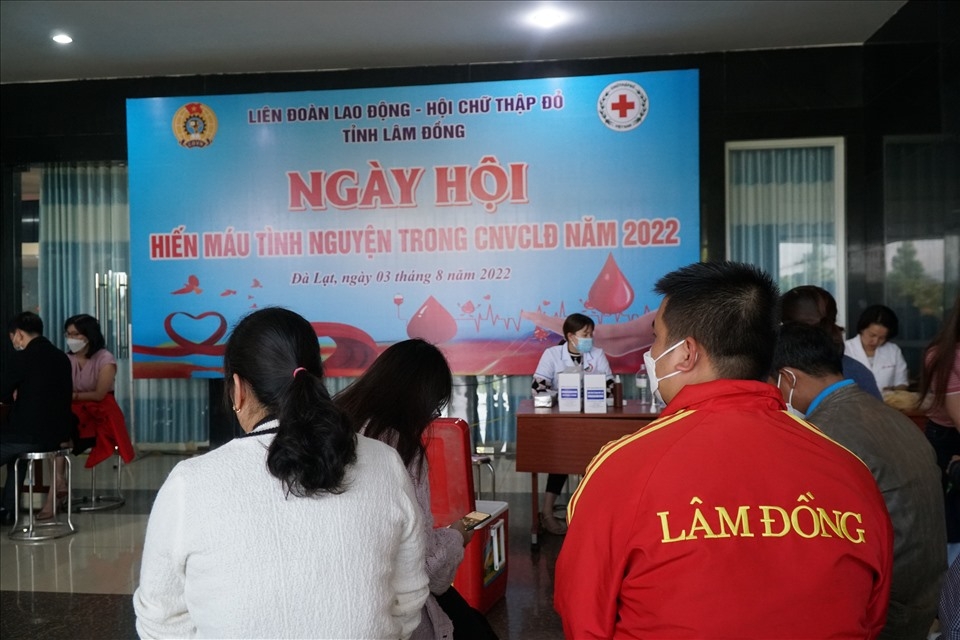 Lâm Đồng: Thiết thực với ngày hội hiến máu của CNVCLĐ Lâm Đồng: Thiết thực với ngày hội hiến máu của CNVCLĐ