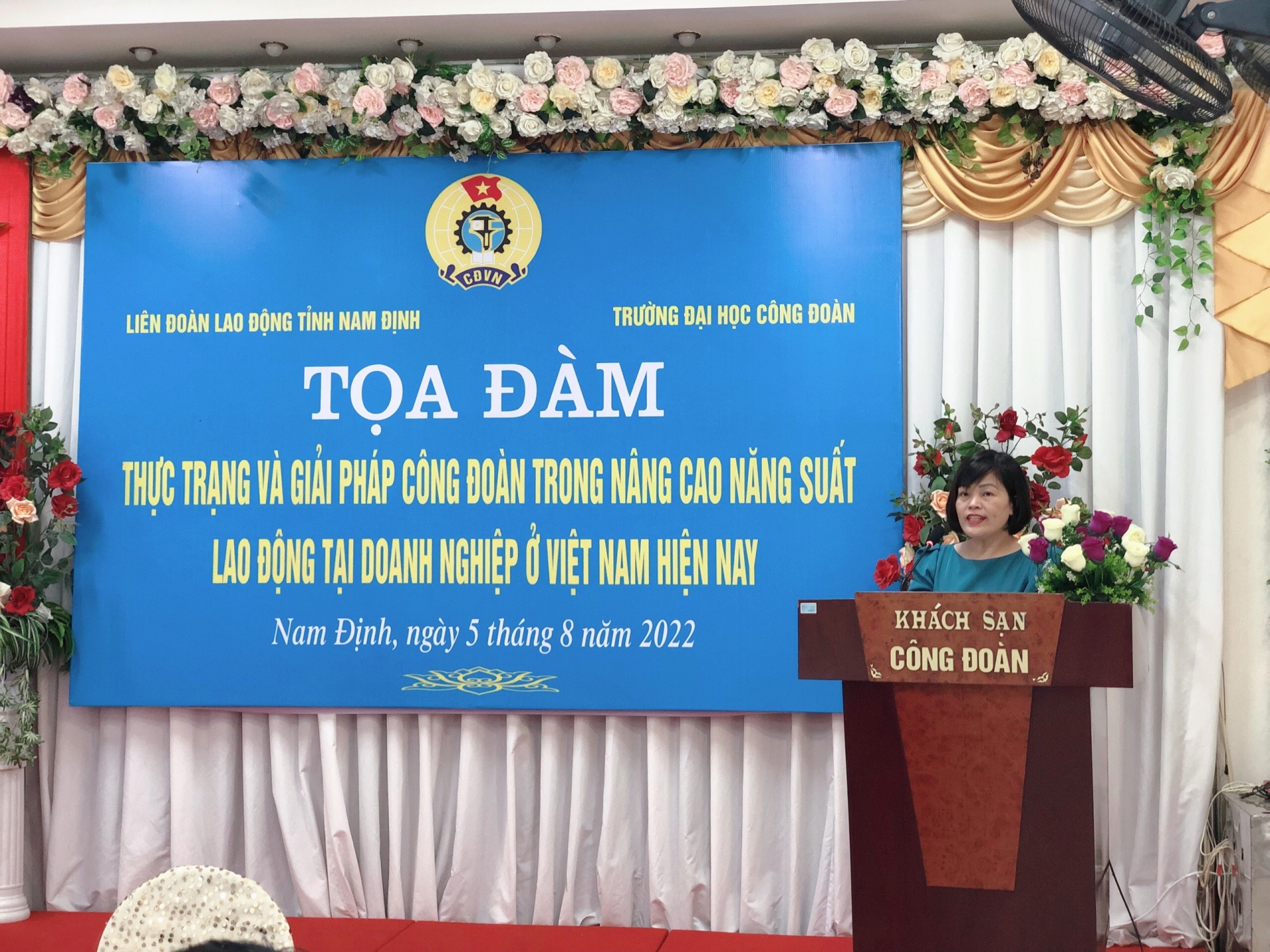 Tọa đàm: Nâng cao năng suất lao động góp phần nâng cao thu nhập của người lao động