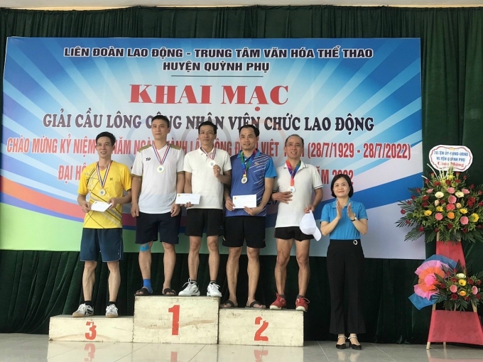 Hoạt động cụm thi đua các LĐLĐ huyện, thành phố ở Thái Bình đạt kết quả nổi bật Hoạt động cụm thi đua các LĐLĐ huyện, thành phố ở Thái Bình đạt kết quả nổi bật