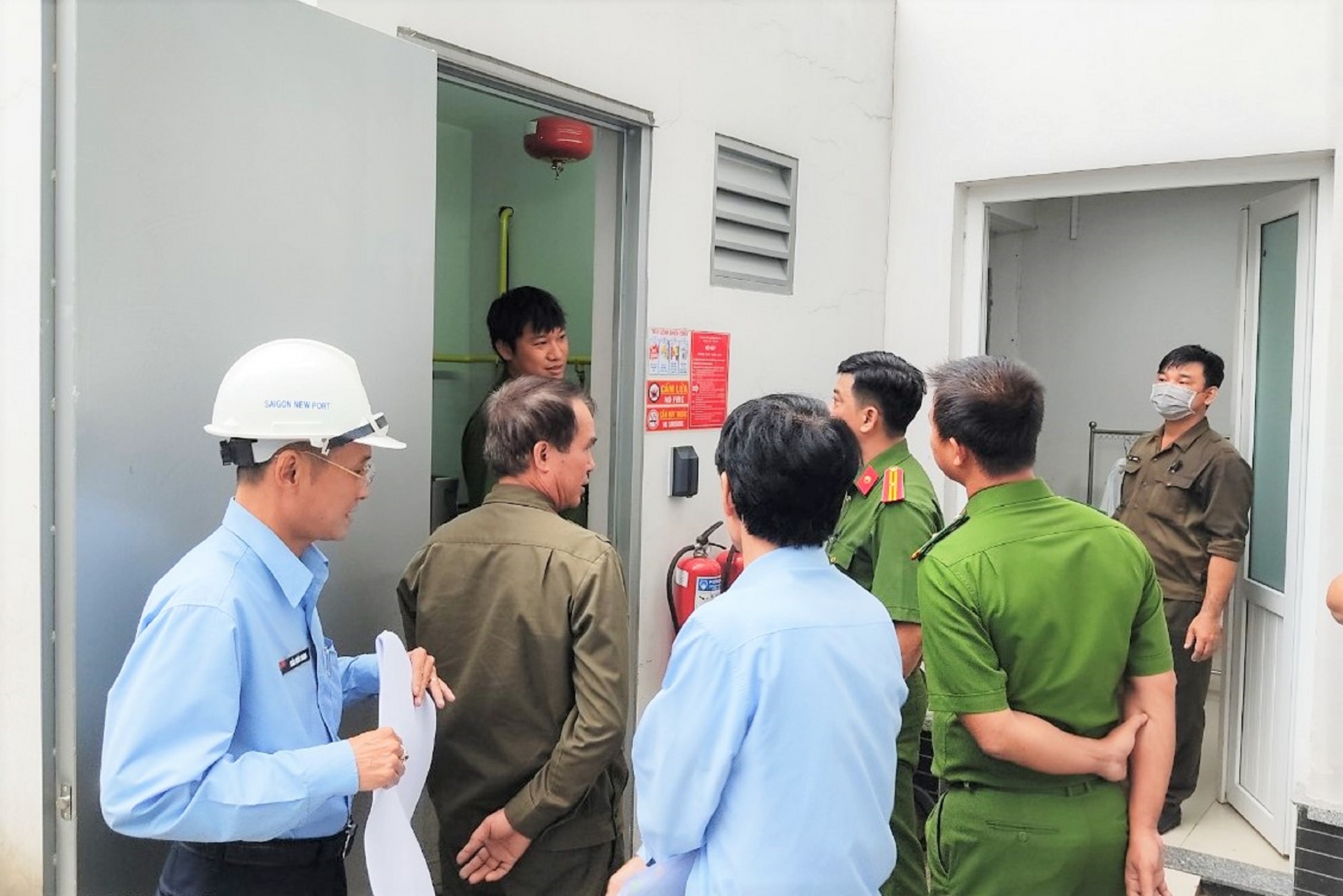 Tân Cảng Sài Gòn đề xuất hỗ trợ công tác huấn luyện PCCC cho người lao động