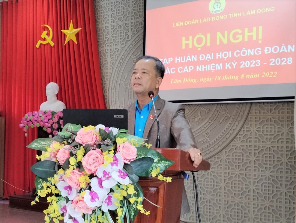 Lâm Đồng sẵn sàng cho đại hội công đoàn các cấp nhiệm kỳ 2023-2028 Lâm Đồng sẵn sàng cho đại hội công đoàn các cấp nhiệm kỳ 2023-2028