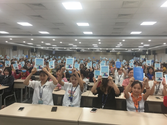 Thúc đẩy hơn nữa quyền của lao động nữ trong doanh nghiệp Thúc đẩy hơn nữa quyền của lao động nữ trong doanh nghiệp