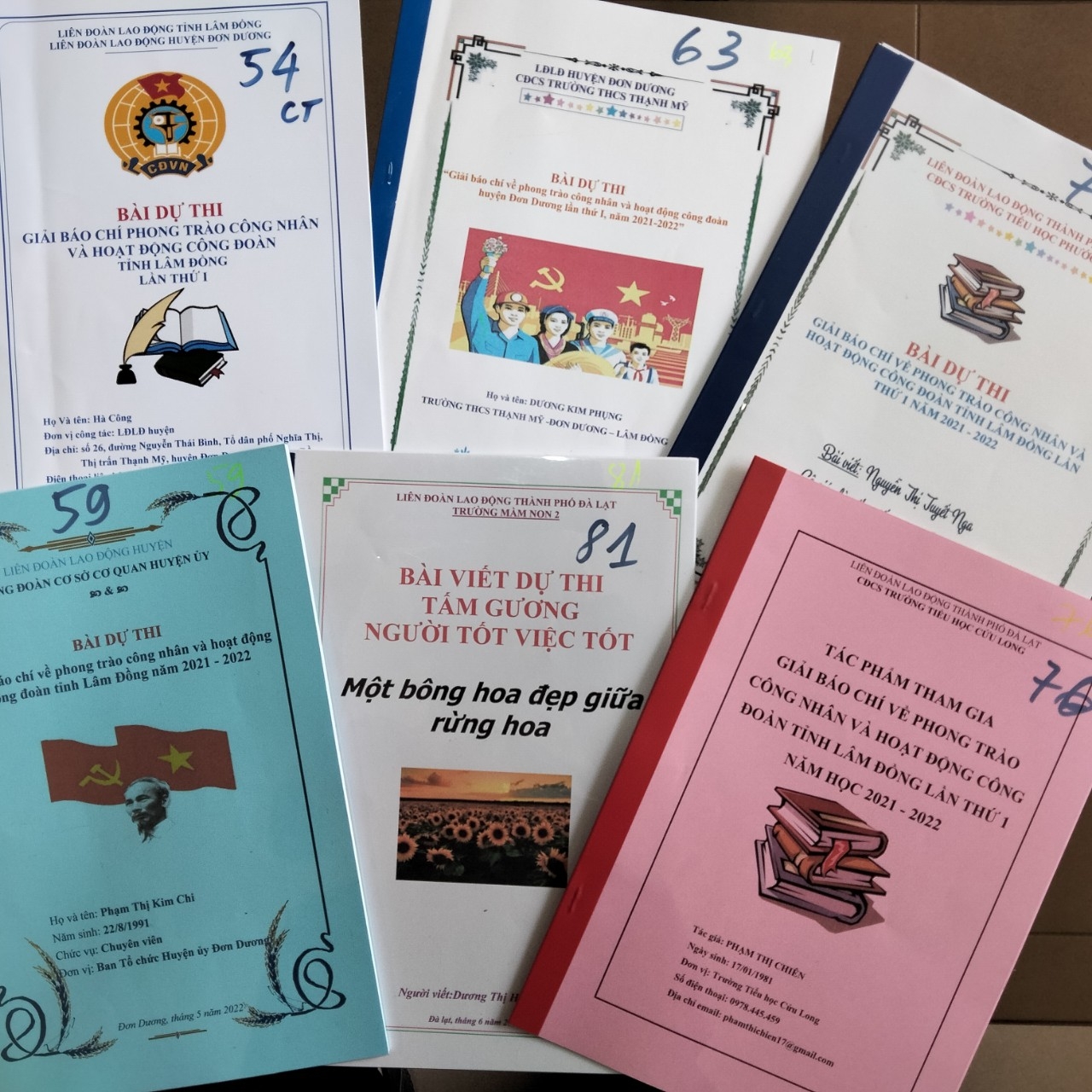 282 tác phẩm vào vòng chung kết Giải Báo chí về công nhân và Công đoàn tỉnh Lâm Đồng