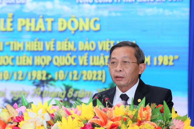 Đồng chí Huỳnh Thế Mạnh, Trưởng Ban Tuyên giáo Tỉnh ủy Gia Lai phát động cuộc thi