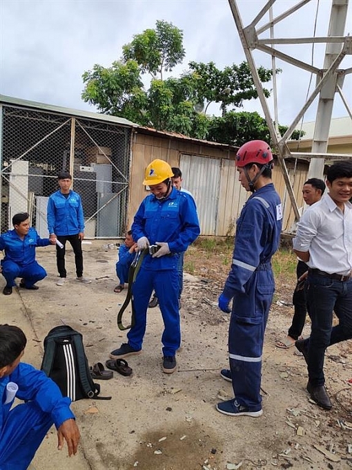 Mức độ thực hiện của người lao động ngành dịch vụ viễn thông trong công tác an toàn, vệ sinh lao động