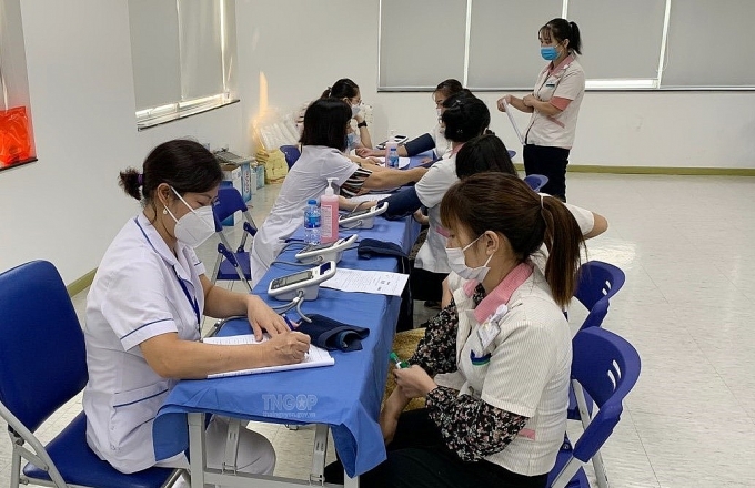 Công ty TNHH Hansol Electronic Việt Nam: theo dõi sát sức khỏe NLĐ