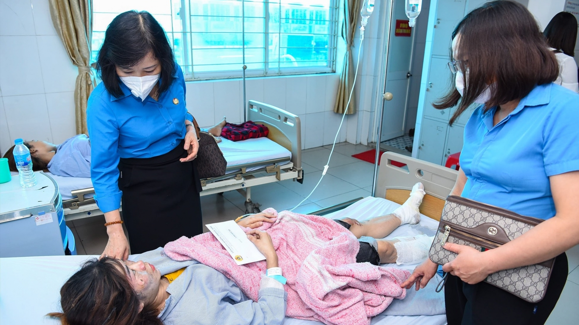 Công nhân Công ty Seojin Auto được các cấp Công đoàn hỗ trợ