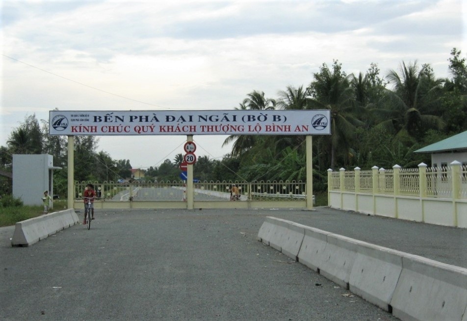 Những tiềm năng phát triển trên cung đường Nam sông Hậu Những tiềm năng phát triển trên cung đường Nam sông Hậu