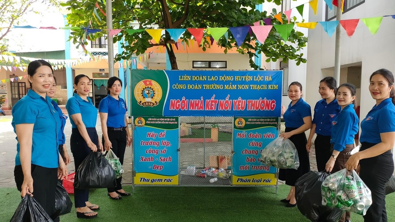 Công đoàn Hà Tĩnh:  Triển khai hiệu quả nhiều mô hình phòng chống rác thải nhựa